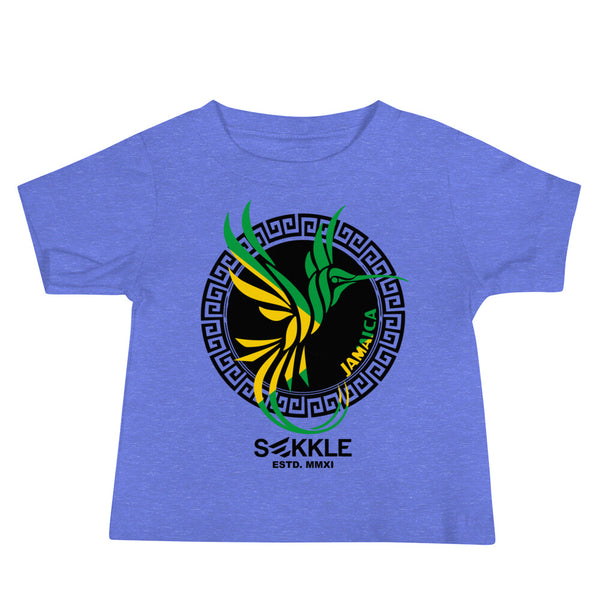 Jamaican Flag Doctor Bird Baby Tee