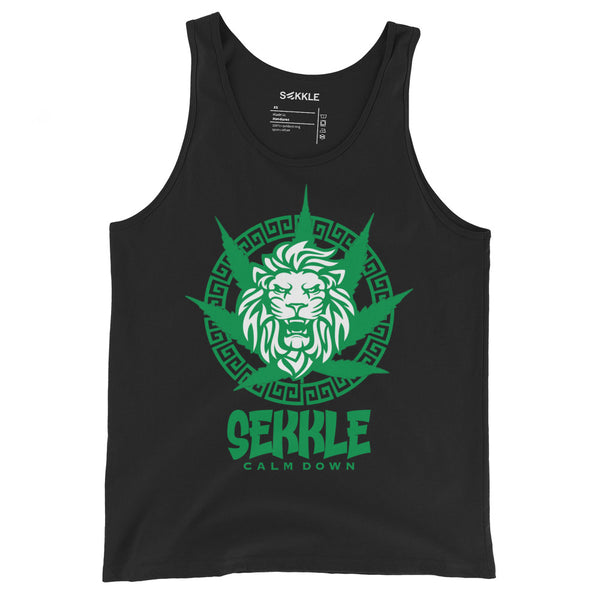 Green & Lion Tank Top