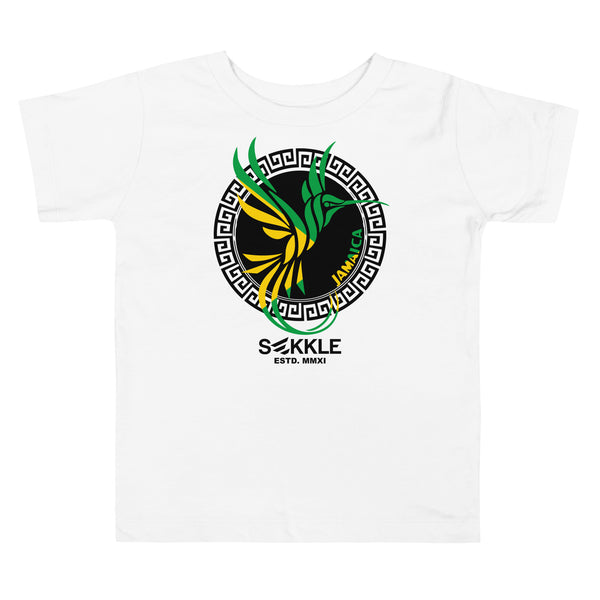 Jamaican Flag Doctor Bird Toddler Tee