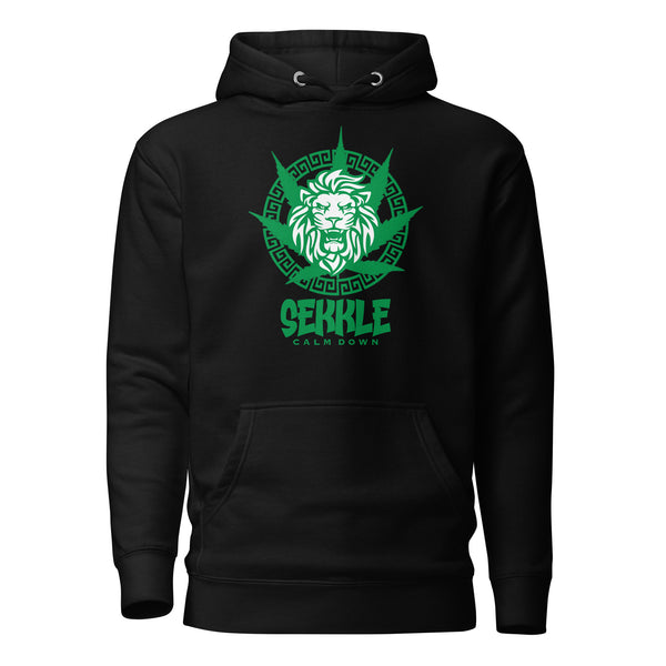 Green & Lion Hoodie