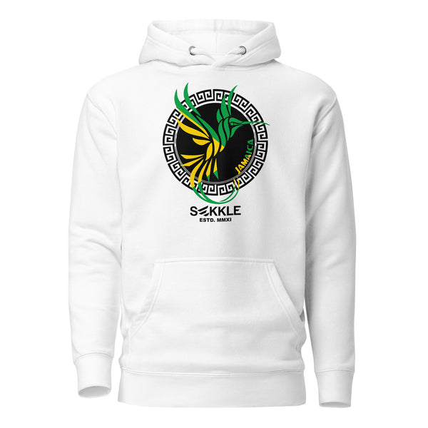 Jamaican Flag Doctor Bird Hoodie