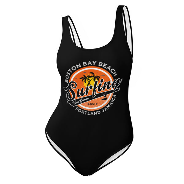 Boston Bay Surfing One-Piece Swimsuit