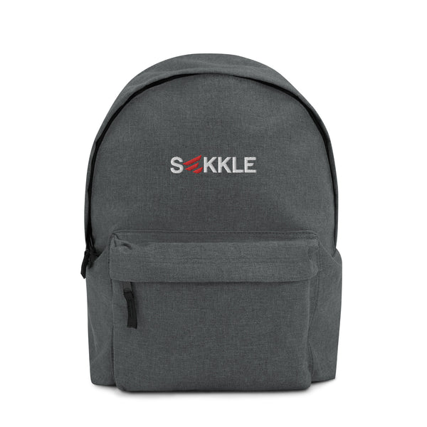 Logo Embroidered Backpack