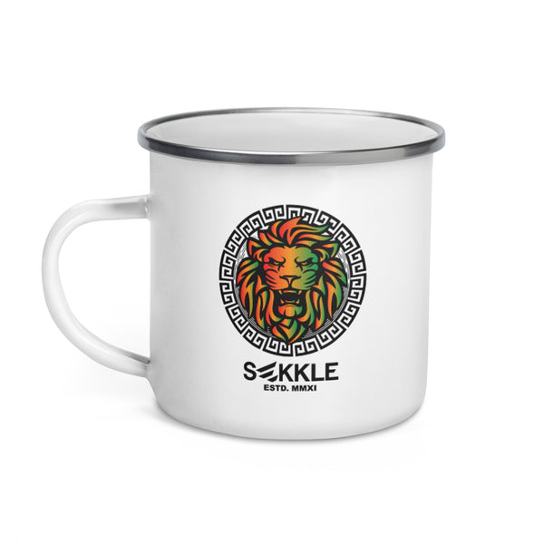 Core Ras Lion Enamel Mug