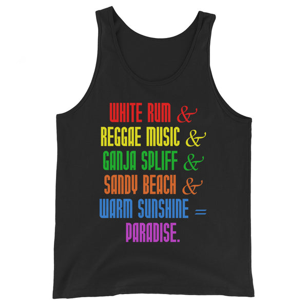 White Rum, Reggae Music Tank Top