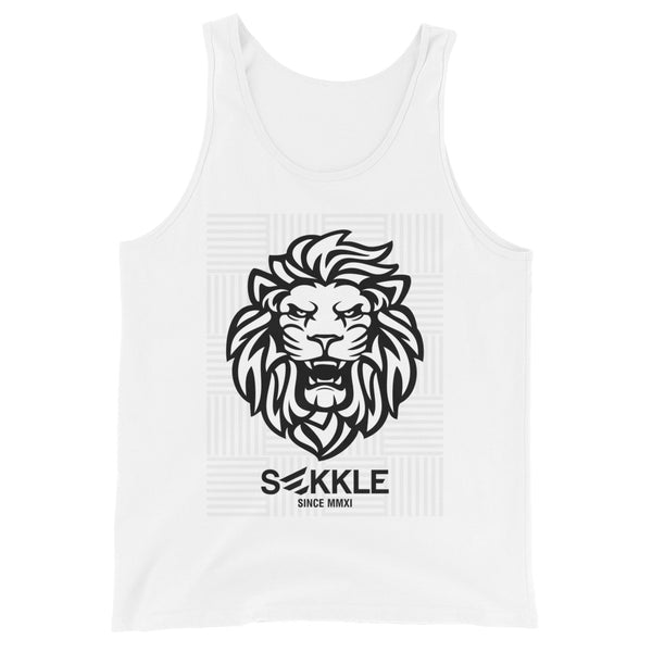 Geometric Core Lion Tank Top