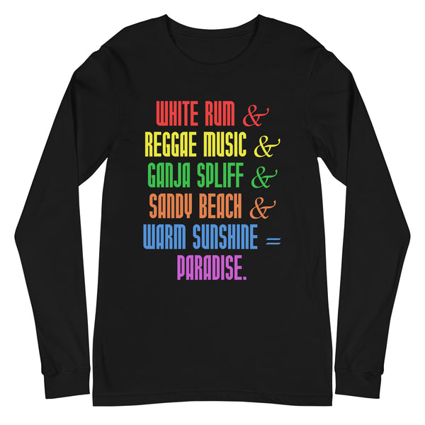 White Rum, Reggae Music LS T-Shirt