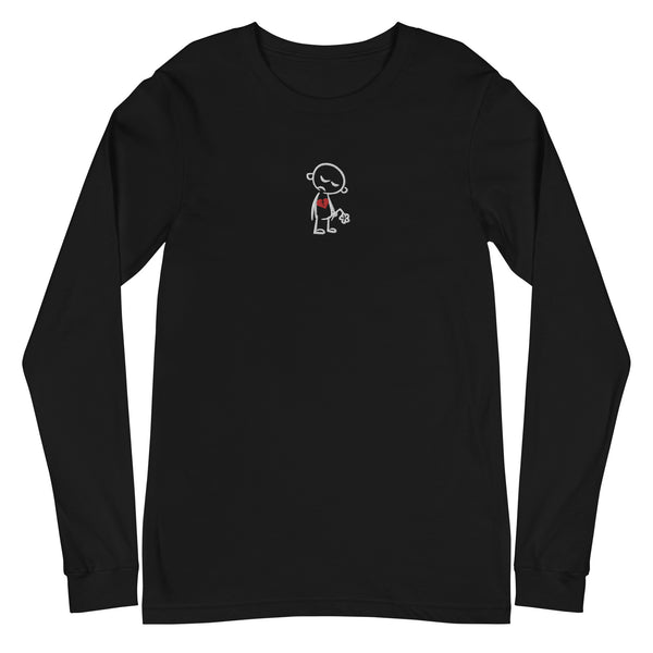 Sad Love Embroidered LS T-Shirt