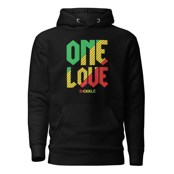 One Love Stripe Hoodie