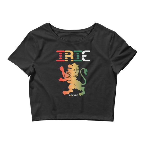 Irie Lion Women’s Crop Tee