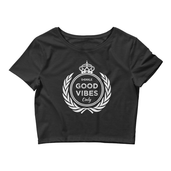 Good Vibes Only Women’s Crop Tee