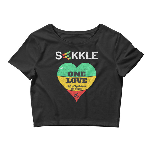 One Love Women’s Crop Tee