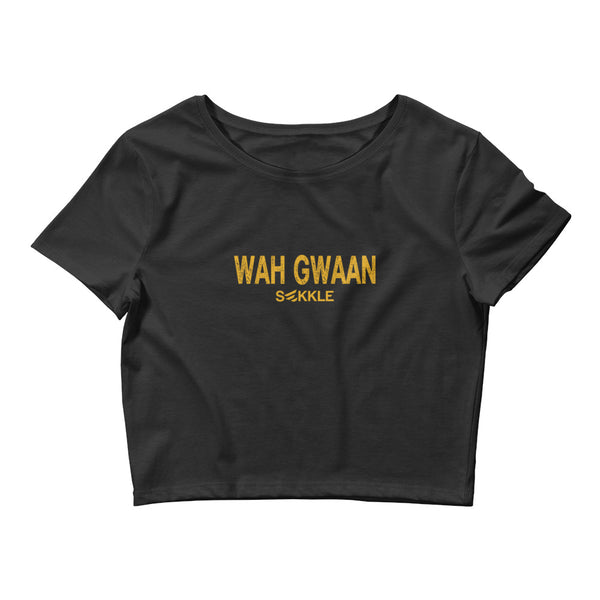 Wah Gwaan Women’s Crop Tee