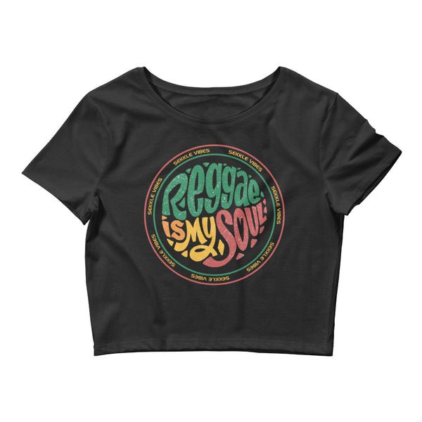 Reggae Is My Soul Women’s Crop Tee