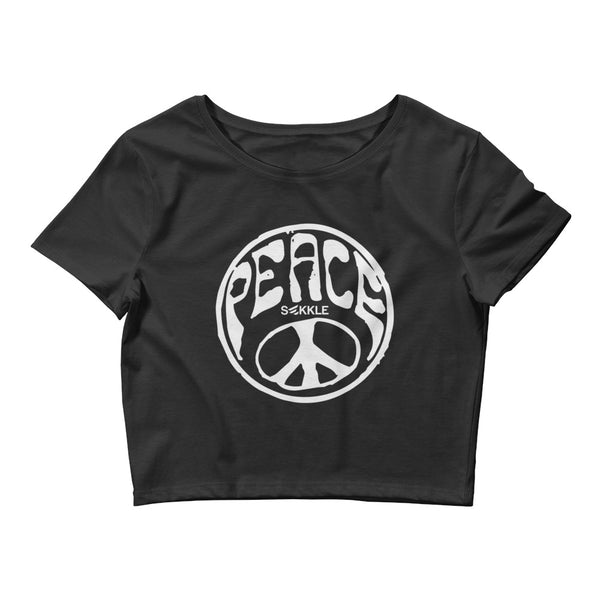 Sekkle Peace Women’s Crop Tee