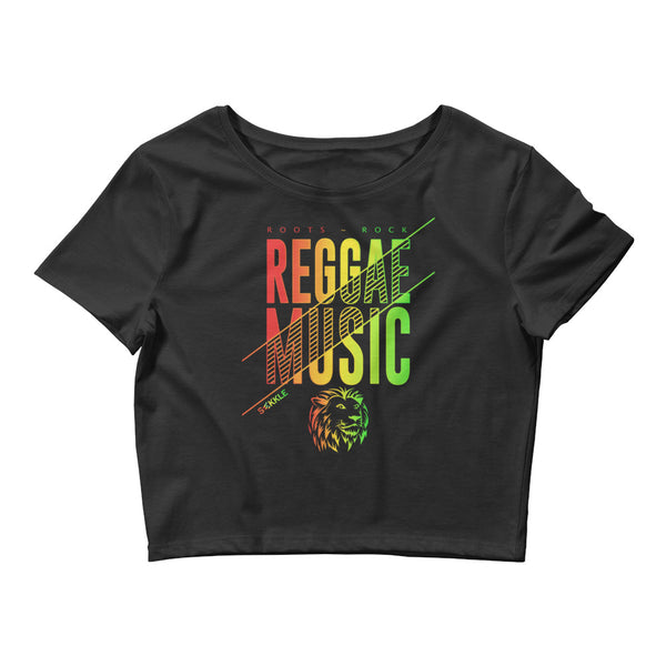 Reggae Music Women’s Crop Tee