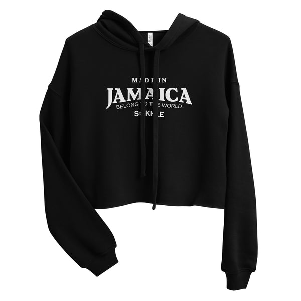 Made In Jamaica Crop Hoodie