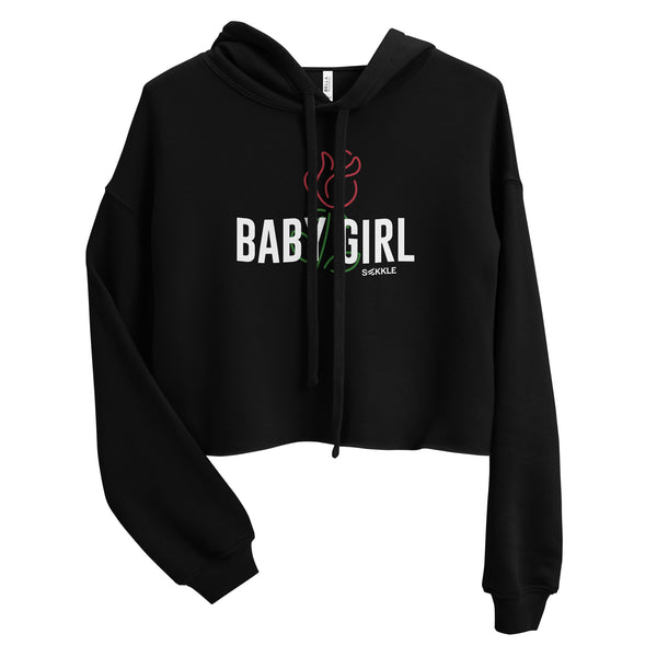 Baby Girl Crop Hoodie