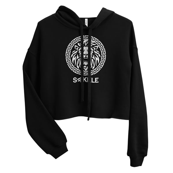 Core Lion Crop Hoodie