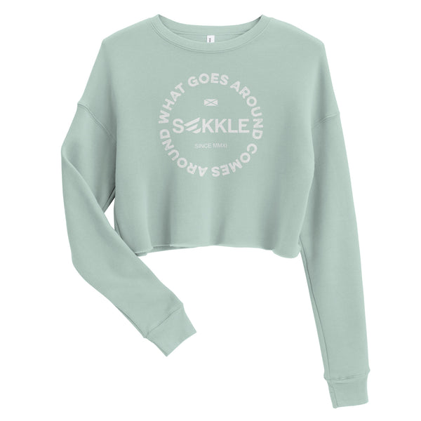 What Goes Around Crop Sweatshirt